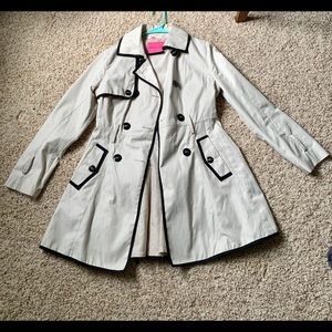 Betsey Johnson Trench Coat